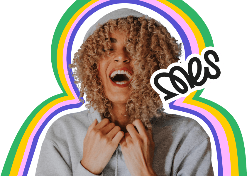 Laughing girl